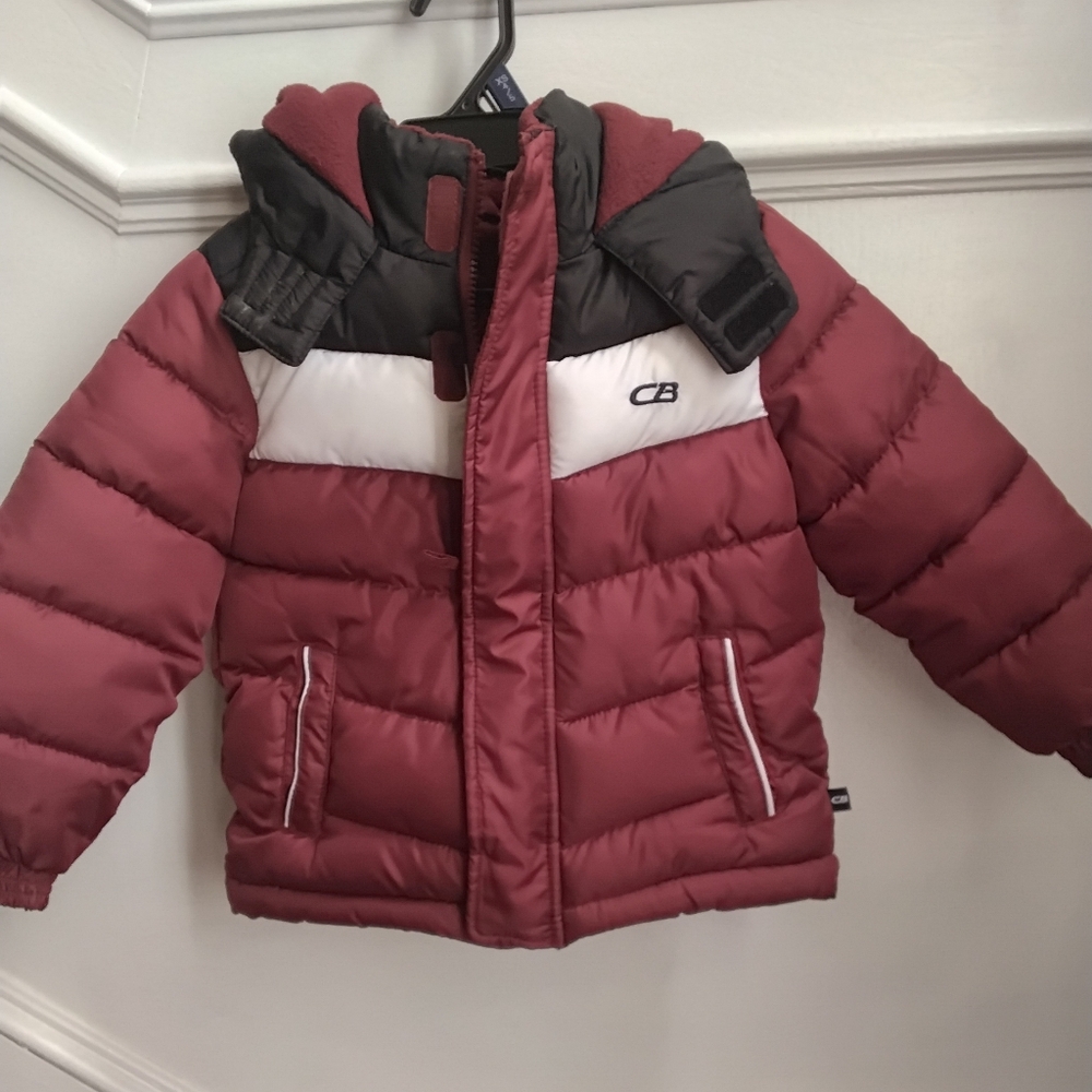 CB Sports Boys Colorblock Puffer Jacket – Size 2T